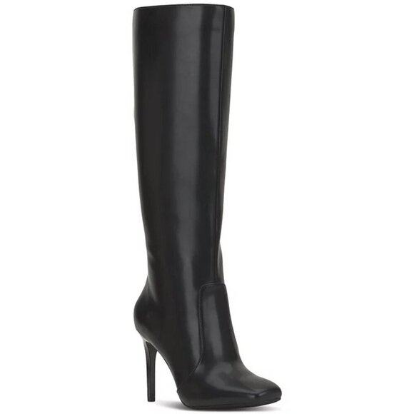 INC International Concepts Womens Size 5M Videl Knee High Dress Boots Black $129 - Picture 1 of 6